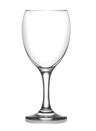 3-Piece Empire Goblet Set Clear 245ml