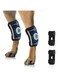 Dog Leg Joint Protector Knee Assist Rehabilitation Dog Cat Ligament Joint Dislocation Protective Bracket (Black, M)