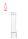 Disposable Paper Cups Dispenser Clear/White 41.5x9cm