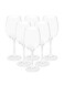 Bohemia Gina 450ml Goblet Glasses &acirc;&euro;&ldquo; Set of 6 Elegant Crystal Wine Glasses
