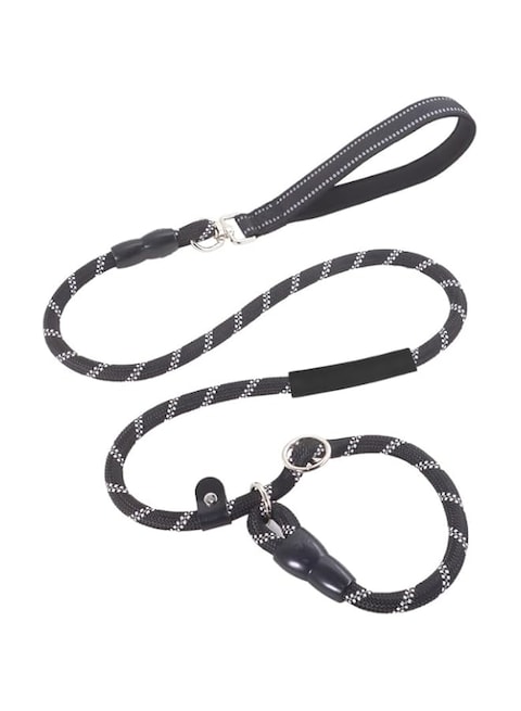 Lonimia Durable Slip Lead, 6 FT x 0.4 inch Heavy Duty, Comfortable Strong Rope for Large, Medium Dogs, No Pull Pet Training Loop Leash with Highly Reflective