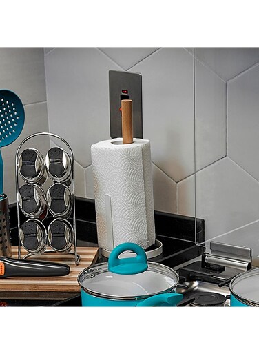 Box Maisan Paper Towel Holder Brown/White