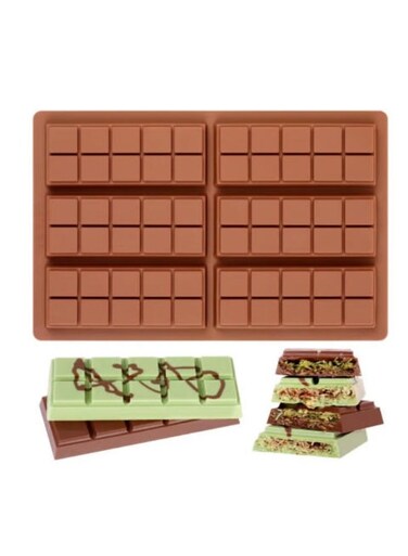 4 Packs Silicone Chocolate Molds, Food-Grade Rectangle Molds for Chocolate,Sweet, Wax Melts &amp; More, BPA-Free, Heat &amp; Freeze Safe