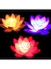 FGXY 3pcs LED Lotus Light, Artificial Lotus Floating Light, Waterproof Floating, Flower Night Lamp, Battery Operated Mixed Colors, for Party Centerpieces, Ponds, Pools, Landscape Landscaping