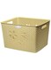 Esqube Zeta Laundry Basket, Beige Colour