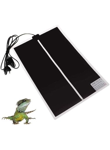 ELECDON Reptile Heating Pad, 7W 16.5x11 inch Waterproof Reptile Heat Pad Under Tank Terrarium with Temperature Control, Safety Adjustable Reptile Heat Mat for Turtle, Tortoise, Snakes, Lizard, Gecko