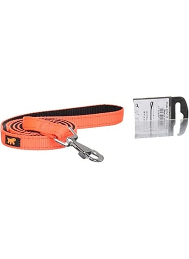 Ferplast Dual Orange Nylon Dog Lead (Small)