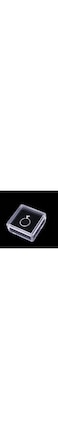 Small Acrylic Jewelry Box with Lid, 3 pcs Clear Gemstone Display Box Container with Automatic Adsorption Clear Top Lids for Gemstones, Rings, Necklaces, Bracelets