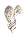 Fajia Widget,Door Frame Angel Wings Sculpture Left Angel in Your Corner Resin Wall Sculpture Crafts for Home Decoration Party Memorial Tribute Remembrance Funeral