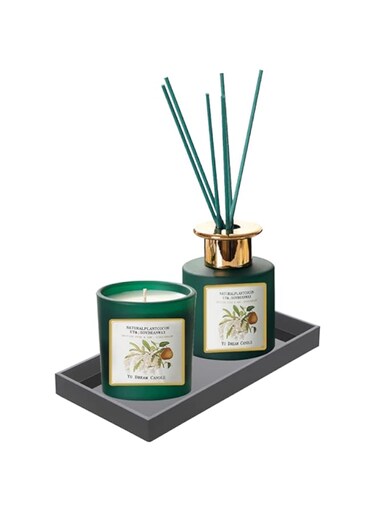 Bigfety Compact Vanity Tray Acrylic Bathroom Kitchen Counter Dish Handmade Jewelry Tray Sturdy Organizer for Cup, Sponge, Soap, Plant - Black