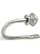 Decopolitan Urn Holdback Pair for Draperies, 1-Inch, New Antique Silver