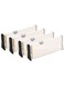 Drawer Dividers Organizer,Adjustable Separators,Dresser Drawer Organizers With Anti Scratch Foam Edges(Pack of 4)