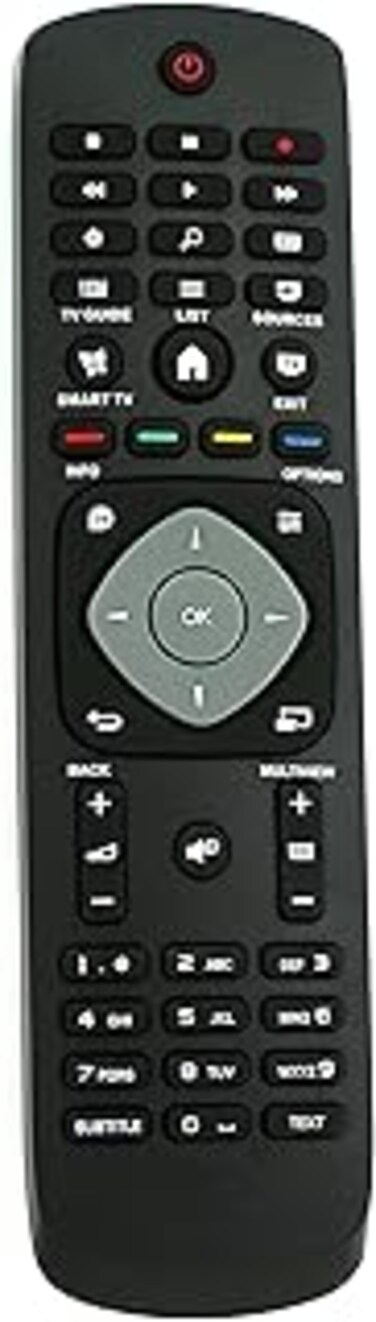 Alltro Replacement Remote Control for Philips TV 398GR08BEPHN 398GR08BEPHN0008CR