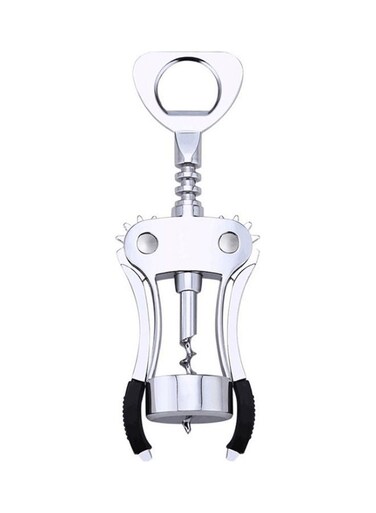 Zinc Alloy Bottle Opener Tool Silver