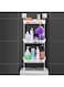 Over Toilet Tank Shelf, Toilet Shelf, Punch-Free Multifunctional Storage Rack with Support Feet Bathroom Accessories