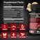 BMVINVOL Beet Root Capsules - Green Tea, Red Spinach, Ginseng, Black Pepper - 90 Count - 3 Month Supply