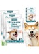 KUCKUCKI Pet Rinse Free Gloves, 10 Pcs Pet Cleaning Gloves for Dogs and Cats, Pet Wipes with Plant Wash Free, Disposable Easy Removing Dirt Crust for Body Paws Face