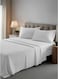 Linen Klub Hotel Linen White Single Flat Sheet, Twin/ Single Size, Cotton Material