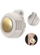 EZ Tuxedo Mini Portable Fan -360&deg; Rotatable Small Personal Fan that Blow Cold Air with Clip Fan 3 Speeds.Portable USB Rechargeable Small Cooling Fan.Battery Powered Fan for Outdoor and Indoor (White)