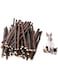 Agility 300g Apple Sticks for Bunny, Natural Apple Branch Pet Snacks Chew Toy for Small Animal, Molar and teeth grinding Toy for Rabbits Chinchilla Guinea Pig Hamsters, Improves Dental Health