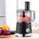 Tradeo 11-in-1 Multipurpose Food Processor 1500W with Blender, Grinder &amp; 2L Bowl