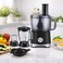 Tradeo 11-in-1 Multipurpose Food Processor 1500W with Blender, Grinder &amp; 2L Bowl
