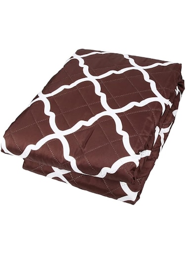 Sorandy Pet Sofa Cushion, Non Slip Car Pets Mat Pad, Washable Couch Protector with Removable Washable Cover, Furniture Protector for Large Medium Small Pets (pattern dark brown)