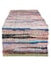 DII Handmade Chindi Tabletop, Reversible and Machine Washable, Table Runner, 14x72, Multicolor