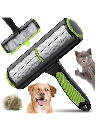 YHRY Pet Hair Remover,Reusable Lint Roller, Cat &amp; Dog Hair Remover for Couch Carpet Furniture, Portable Lint Remover, Essential Pet Supplies Multi-Surface Fur Removal Tool for Car