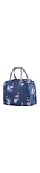 Tediline Lunch Bag Dark Blue Flamingo Design Reusable Insulated, Waterproof Bag for Kids or Adults, Perfect for Lunch Boxes, Tiffin Boxes, Picnics, Work, or School