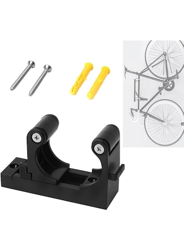 Bolivia's Bike Wall Mount, Mountain Bicycle Wall Rack Storage System, Bike Wall Mounts for Garage, Adjustable Bicycle Parking Clip Bike Hooks for Wall for Basement or Garage Space Saver