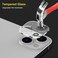 Muzz Camera Lens Protector for iPhone 15plus, 3 Pack, 9H Hardness, Anti-Scratch, Case Friendly, No Effect on Night Shots (iPhone 15 Plus)