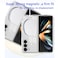 Transparent mag safe Wireless Charger Protective Case for Samsung Galaxy Z Fold 6, Anti-Scratch Hard PC Back Bumper, Transparent Protective Shockproof Cover