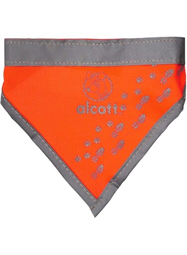 Alcott Essentials Visibility Adventure Pet Harness, Small, Neon Orange