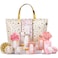 Spa Luxetique Gift Baskets For Women, Spa Gift Luxury 15Pc Home Spa Bath Set Includes Bath Bombs, Bubble Bath, Hand Cream, Body Butter And Handmade Tote Bag, Beauty Gifts Set For Women And Men