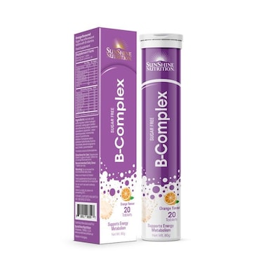 Sunshine B Complex Eff Tab Orange 20'S