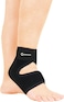 Sunshine Nutrition Hercules Adjustable Ankle Support, Ideal For Indoor &amp; Outdoor Sports, Reducing The Risk Of Injury, 4-Way Fabric With Comfortable Elastic Straps, Black