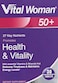 Vital Healthcare Vital Woman 50+ Multivitamin, For Women Health And Vitality, With Essential Vitamins &amp; Minerals, To Maintain Energy Level, Healthy Aging &amp; Reduce Tiredness, 30 Tablets