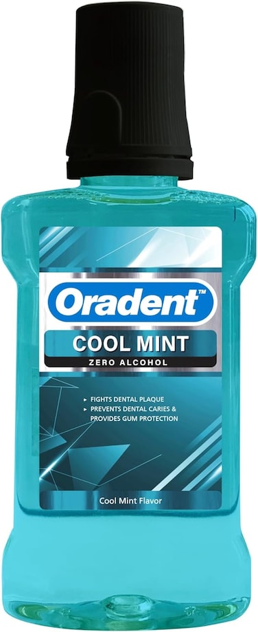 غسول الفم فريش بيرست خالي من الكحول من اورادينت، للحفاظ على نفس منعش ولثة نظيفة، يدعم صحة الفم بشكل عام، 500 مل