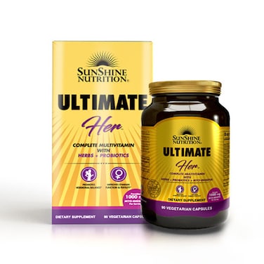 Sunshine Nutrition Ultimate Her Multivitamin - 90 Capsules