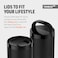 Ember Tumbler, Temperature Control Travel Mug, Stainless Steel, App-Controlled Heated Coffee Mug With 3-Hour Battery Life, Black, 16 Oz