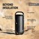 Ember Tumbler, Temperature Control Travel Mug, Stainless Steel, App-Controlled Heated Coffee Mug With 3-Hour Battery Life, Black, 16 Oz