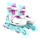 Yvolution Neon Combo Skates For Kids &ndash; 2-In-1 Adjustable Quad &amp; Inline With Light-Up Wheels , Beginner-Friendly, No Tools Needed (12-2 Or 3-6 Us)