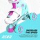 Yvolution Neon Combo Skates For Kids &ndash; 2-In-1 Adjustable Quad &amp; Inline With Light-Up Wheels , Beginner-Friendly, No Tools Needed (12-2 Or 3-6 Us)