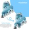 Yvolution Twista Inline Learner Skates (12-3J, Blue)