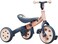 دراجة Yvolution Velo Trike Peach - دراجة ثلاثية العجلات 2 في 1 تتحول إلى دراجة توازن، تصميم إطار منخفض، أسطح ناعمة، مقعد ومقود قابلان للتعديل، للأطفال من عمر 18 شهرًا إلى 3 سنوات