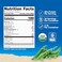 Nutricost Organic Pea Protein Isolate Powder (2LBS), Unflavored, Certified USDA Organic, Protein from Plants, Vegan Friendly, Gluten Free, Non-GMO