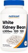 Nutricost White Kidney Beans Capsules 650Mg 120 Capsules - Vegetarian Caps, Gluten Free And Non-GMO
