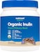 Nutricost Organic Inulin Powder 1LB (454 Grams) 7.5 Grams of Fiber Per Serving - from Chicory Root - Certified USDA Organic