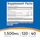 Nutricost Idine Wheat Germ Extract Supplement, 1500mg Wheat Germ Extract, 120 Capsules - 15mg Equivalent Idine Per Serving, 40 Servings, Vegetarian And Non-Gmo
